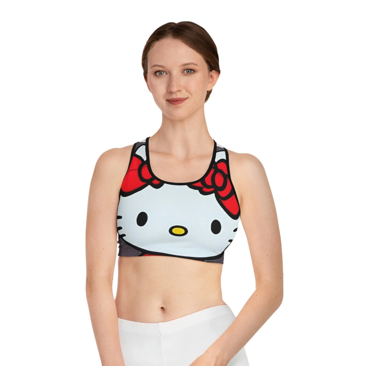 Hello Kitty Sports Bra (AOP)