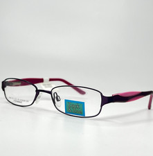 Zack & Zoe MBZ 411 COL 80 Purple Rectangular Full Rim Eyeglasses 47[]16 125 mm