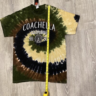 NEW Coachella Tie Dye Coachella 2020 California Tshirt Mens M