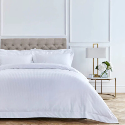 Pimlico Duvet Cover - 800 TC - SATEEN- Egyptian Cotton - White