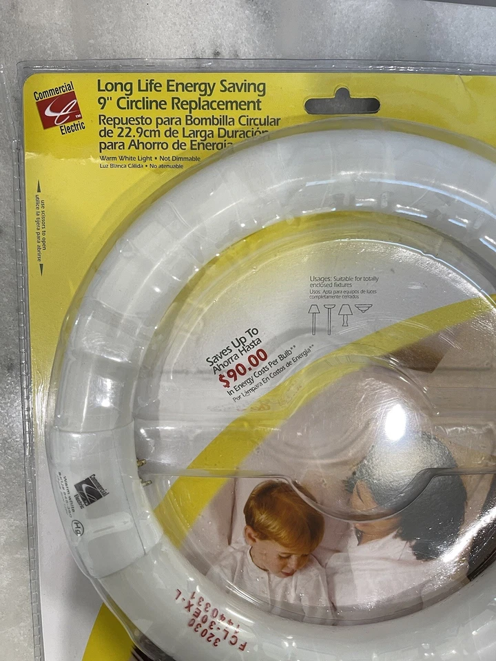 Bombilla de repuesto Circline fluorescente Lights Of America 9" 30W #2630B Foto 3 de 4