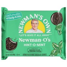 Newmans Own Organic Cookie O Mint Creme 13 Oz (Pack of 6)