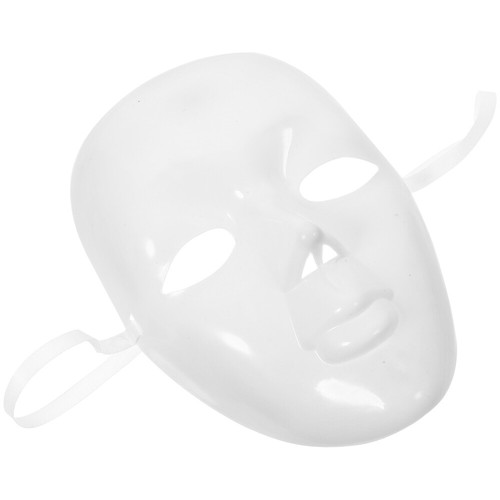Masque Vierge Pour Des Hommes Les Amoureux Masques Blancs À Décorer - Photo 5/12