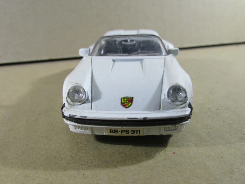 364S McToy Porsche 911 Speedster Blanc 1:38 Jouet à Friction - Photo 3/4