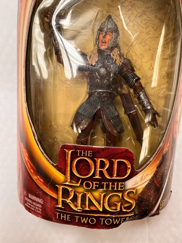 BOXED LORD OF THE RINGS EOMER TOY BIZ ACTION FIGURE TWO TOWERS SERIES - Picture 3 of 8