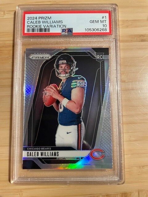 Caleb Williams Panini Prizm Rookie Variation #1 Base