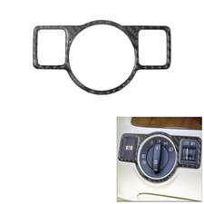 For Volkswagen Passat 2006-2011 Carbon Fiber Headlight Switch Frame Cover Trim