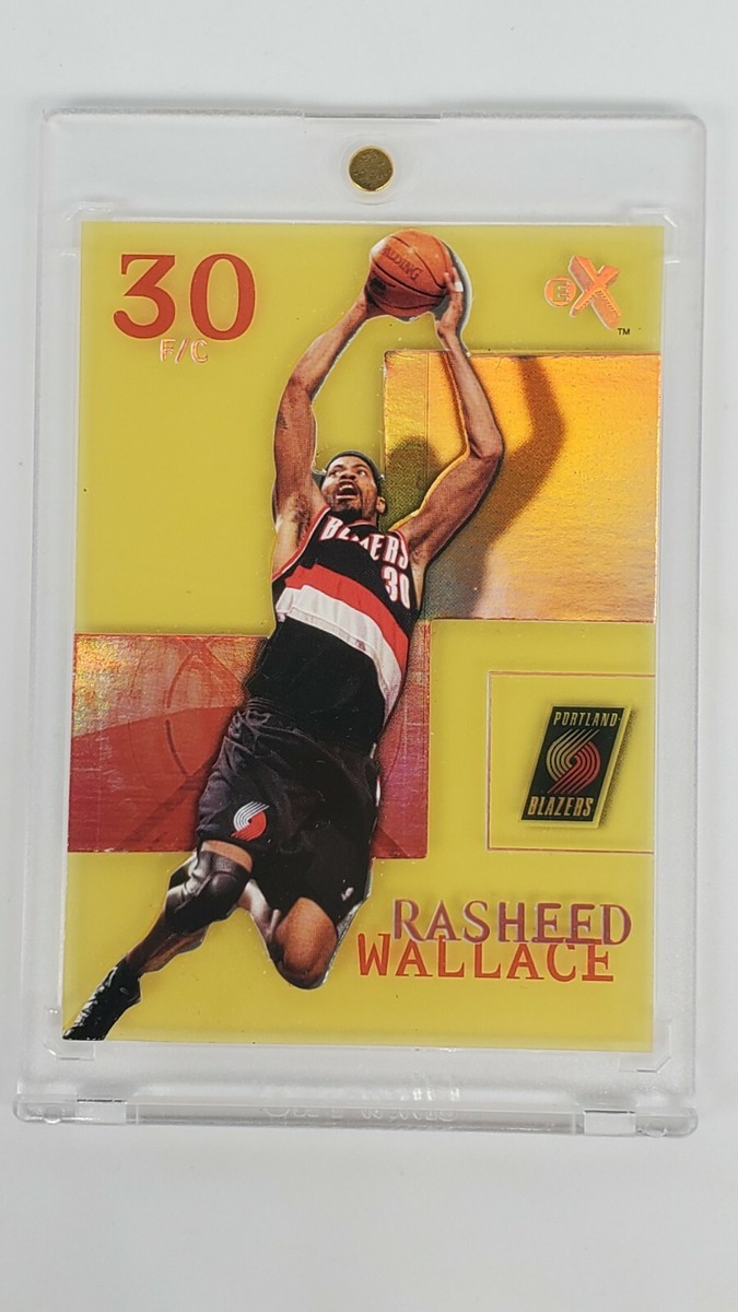 2003-04 FLEER EX ESSENTIAL CREDENTIALS FUTURE RASHEED WALLACE 