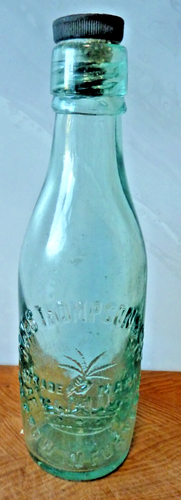 Vintage James Thompson & Co Pop Flasche mit Schraubverschluss Barrow in Furness