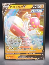 Medicham V 083/203 Ultra Rare Evolving Skies Pokemon TCG NM