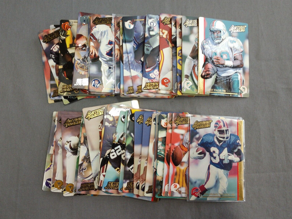 1992 Action Packed Football - - - Pick A Card - - - Complete a Set