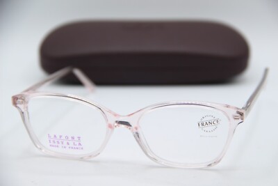 NEW JEAN LAFONT ISSY & LA DIDON 7060 CLEAR AUTHENTIC FRAME EYEGLASSES 52-17