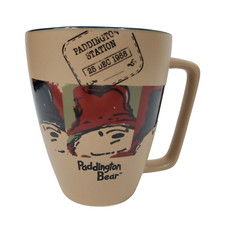 Paddington Bear Mug UK Discontinued Rainbow Designs 2008 Paddington Station Peru