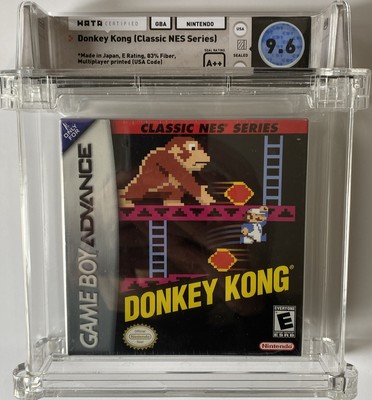 Donkey Kong Nes Classic A++ SEALED Donkey Kong Classic NES Series