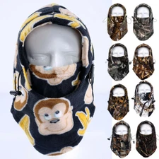 Balaclava Fleece Hood/Windproof Ski Mask Cold Weather Winter Ski Snowboard Gear
