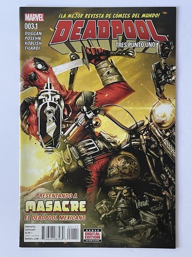 Deadpool #3.1 (Marvel Comics febrero 2016) Primera aparición de Masacre - Imagen 1 de 6