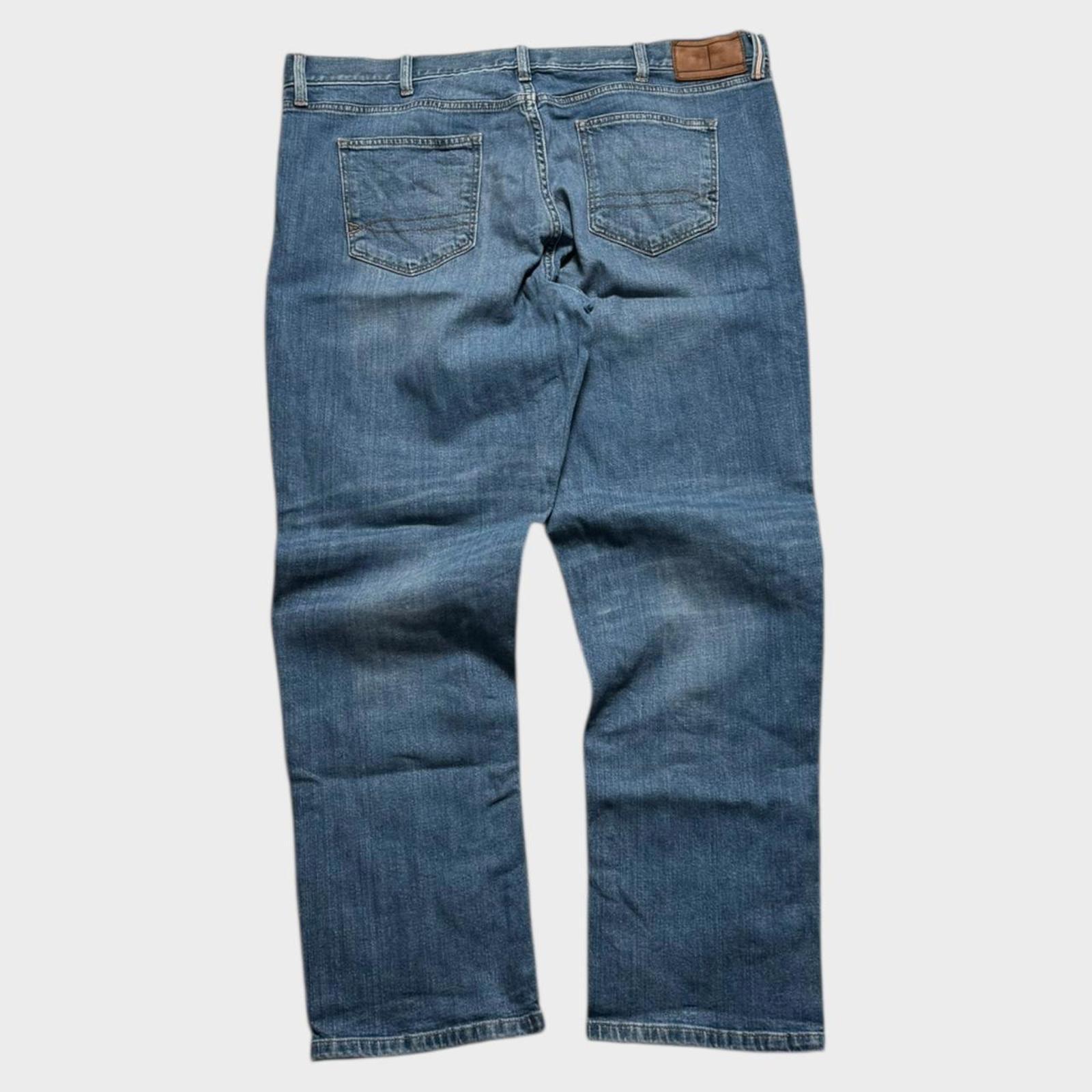 Tommy Hilfiger Men's Relaxed Fit Blue Denim Jeans Size 42x30