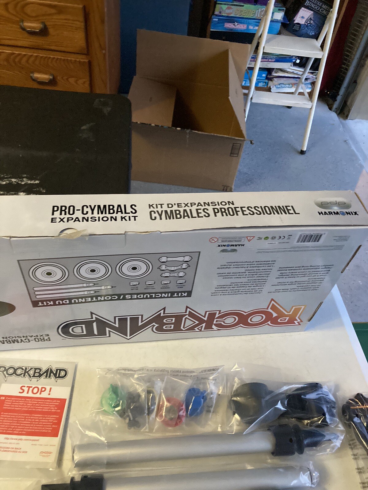 RockBand Pro Cymbals Expansion Kit For Drum Kits Rock Band 708056059460