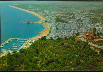 Espana - Spain - Girona - Costa Brava - Blanes - aerial view