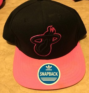 pink miami heat hat
