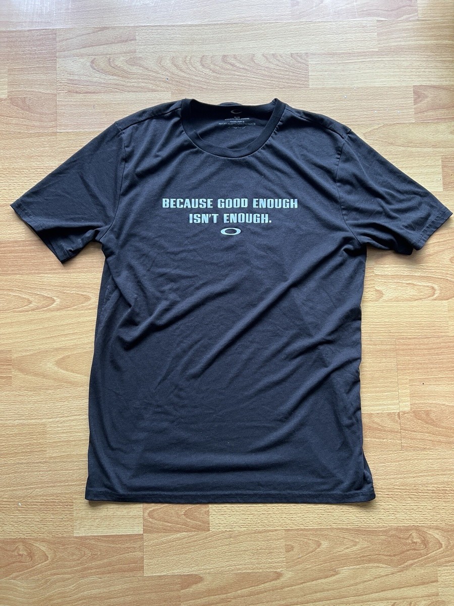 トップス vintage 00s Oakley Design T-shirt used Vintage 00s Black Oakley T-Shirt - Small Cotton – Domno Vintage