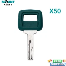50 For Volvo Loader &Haul Truck Heavy Equipment Laser Cut Ignition Keys 11039228