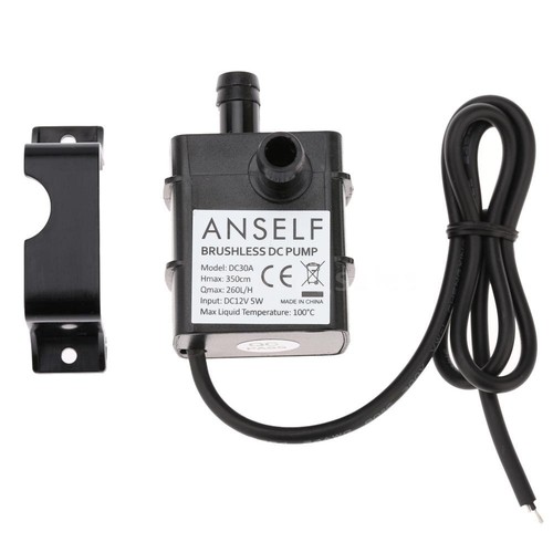 DC12V 260L/H Mini Bürstenlose Solarwasser Pumpe Gartenwasserpumpe Lift 3.5M Z7J1 - Bild 6 von 11