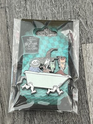 Disney Pink A La Mode Nightmare Before Christmas Lock Shock Barrel Pin LE 400