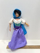 Disney 1996 Burger King The Hunchback of Notre Dame Esmeralda 10" Doll, Puppet