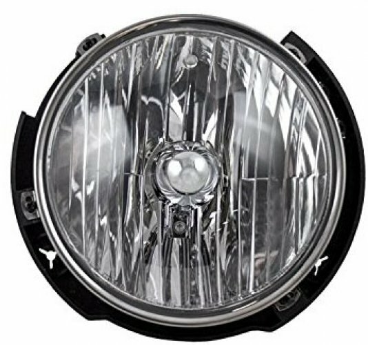 Phare gauche Jeep Wrangler 2007-2014 USA finition cristal et plastique haute densité