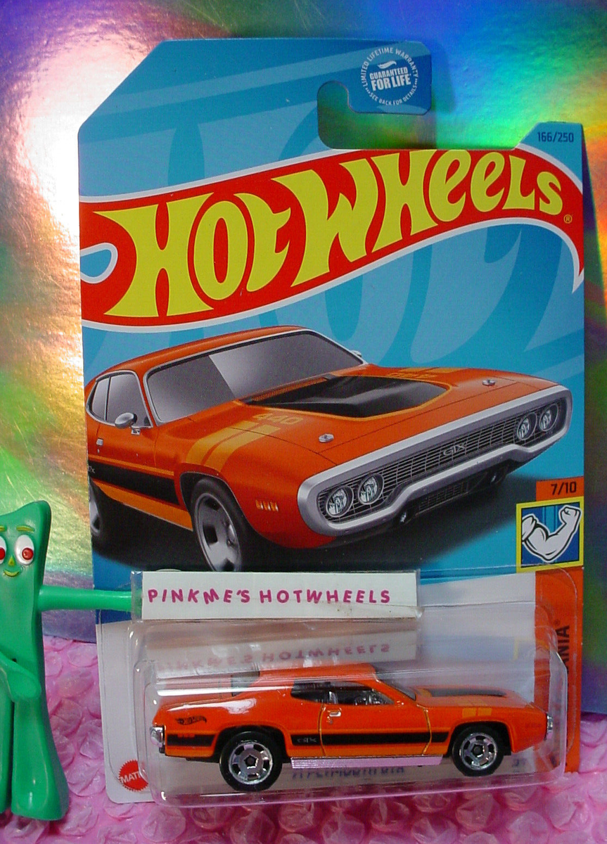 2023 Hot Wheels '71 PLYMOUTH GTX #166 hemi orange 💪🏼 MUSCLE