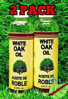 2 Bottles ACEITE de ROBLE White Oak Oil Support Inflamación 4.05oz Free Shipping