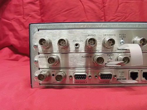 Tiernan HD4000 1080i HD-SDI ASI 8PSK Mpg Decoder w TDEM-6110 QAM IRD demodulator - 第 7/10 張圖片