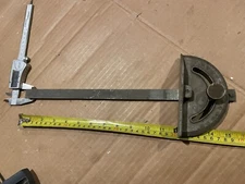 vintage Table Saw Miter Gauge Unbranded 3/4”