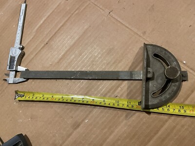 vintage Table Saw Miter Gauge Unbranded 3/4 
