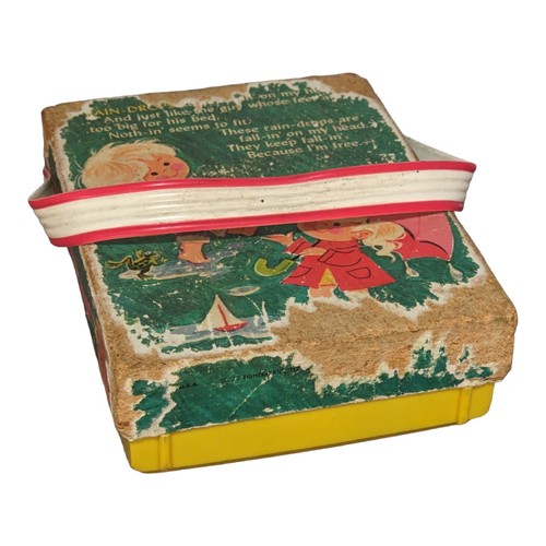 2 Vtg 762 759 Fisher Price Music Box Pocket Radio Raindrops Do Re Mi Toy 1972 - Picture 15 of 17