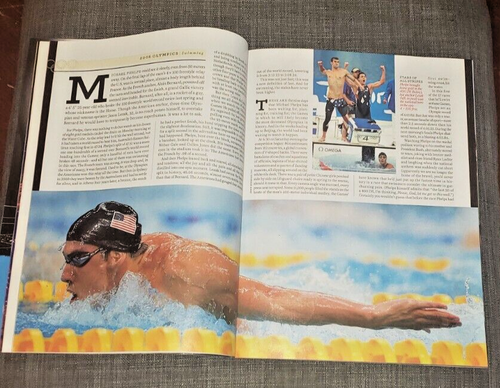 Sports Illustrated August 18, 2008 Vol 109 No. 6 King of the Pool Michael Phelps - Picture 3 of 6