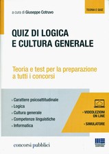 QUIZ DI LOGICA E CULTURA GENERALE - CONCORSI PUBBLICI DI GIUSEPPE COTRUVO