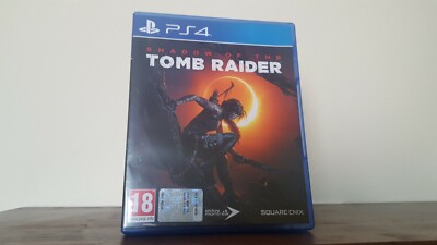 PS4 TOMB RIDER SHADOW GAME ITALIAN LANGUAGE GOOD CONDITION