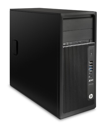 HP Z240 Tower Workstation PC Xeon E3 16GB RAM 256GB SSD Windows 11 - B46