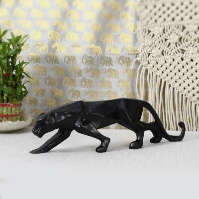 Black Panther Decorative Showpiece Lovely Statue Home Decor Gifting Purpose