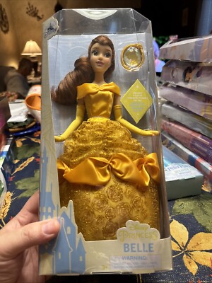 Disney Store Princess Belle Classic Doll Accessory Pack Set