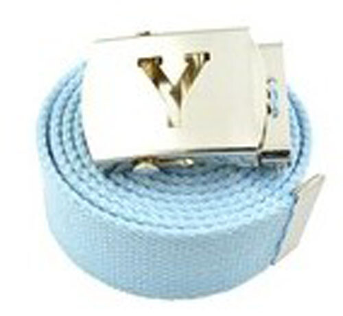 Unisex Canvas Belt with Initial Capital in Various Sizes and Multi-Colors - Picture 54 of 59