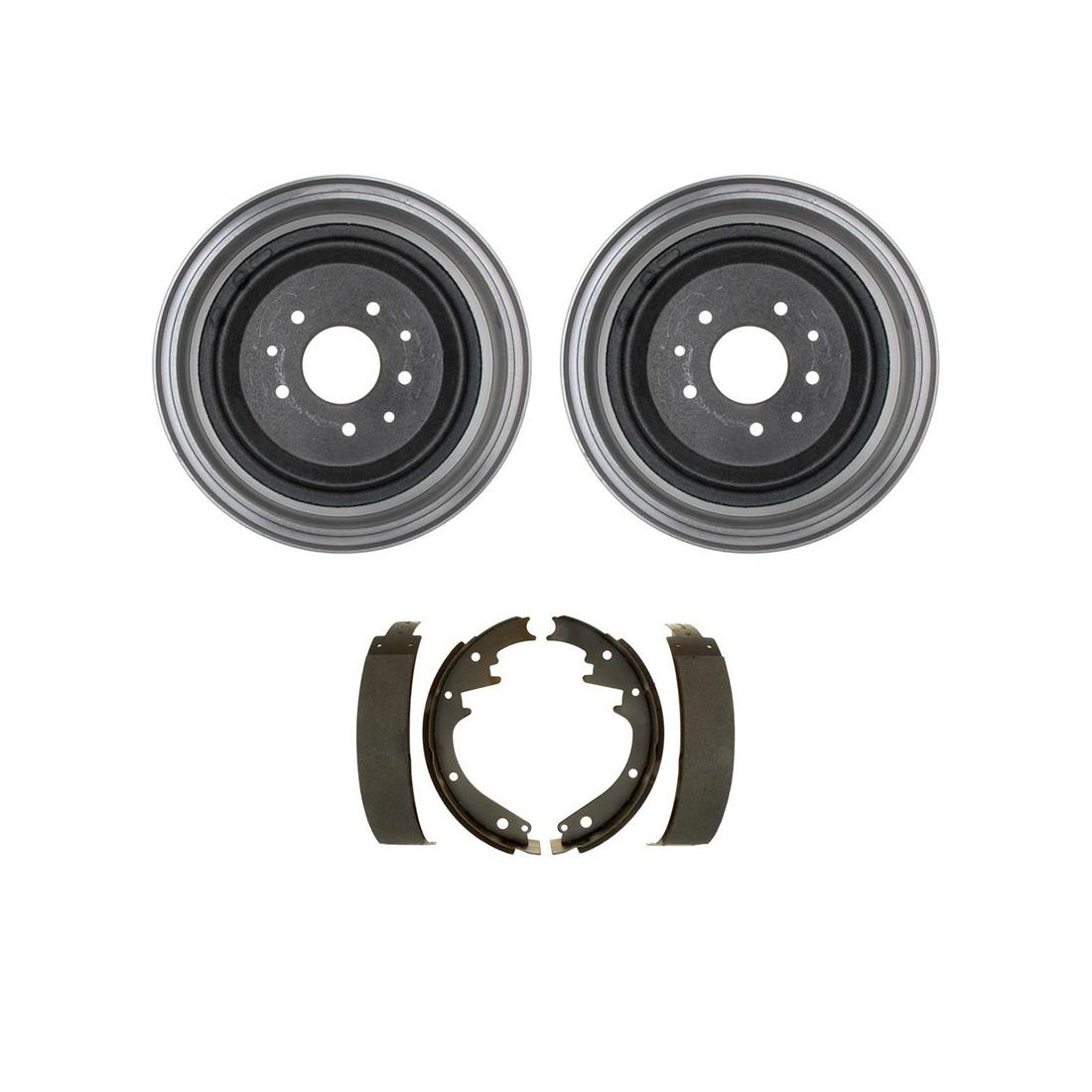 Rear Kit Brake Drums & Brake Shoes For 19591961 Chevrolet Parkwood Raybestos eBay