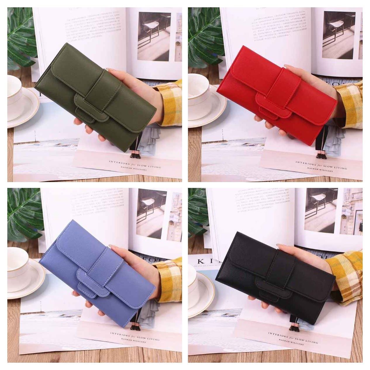 Ladies Women BOGO 25% Long Flap Multifunctional Credit Card/Coin Buckle Wallet