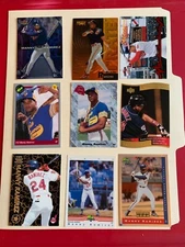 Manny Ramirez 1992-2005 Inserts Parallels Oddballs NM to MT Indians You Pick!!!!