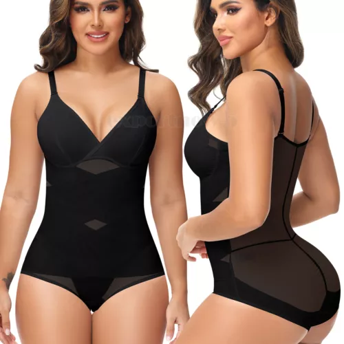 Shapewear Bodysuit for WomenS Body Shaper Tummy Control Body Shapewear Plus Size - Picture 10 of 21