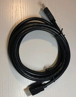 High Speed HDMI Cable with Ethernet 10 Ft Black STYLE 20276 new 