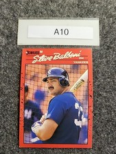 1990 Donruss STEVE BALBONI Baseball Card #315. NEW YORK YANKEES.