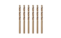 M42 Cobalt Bohrer 3.2Mm, 6 StüCk Metallbohrer Set, Professional Stahlbohrer, Sp